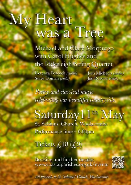 my heart was a tree poster woolacombe new a5 copy